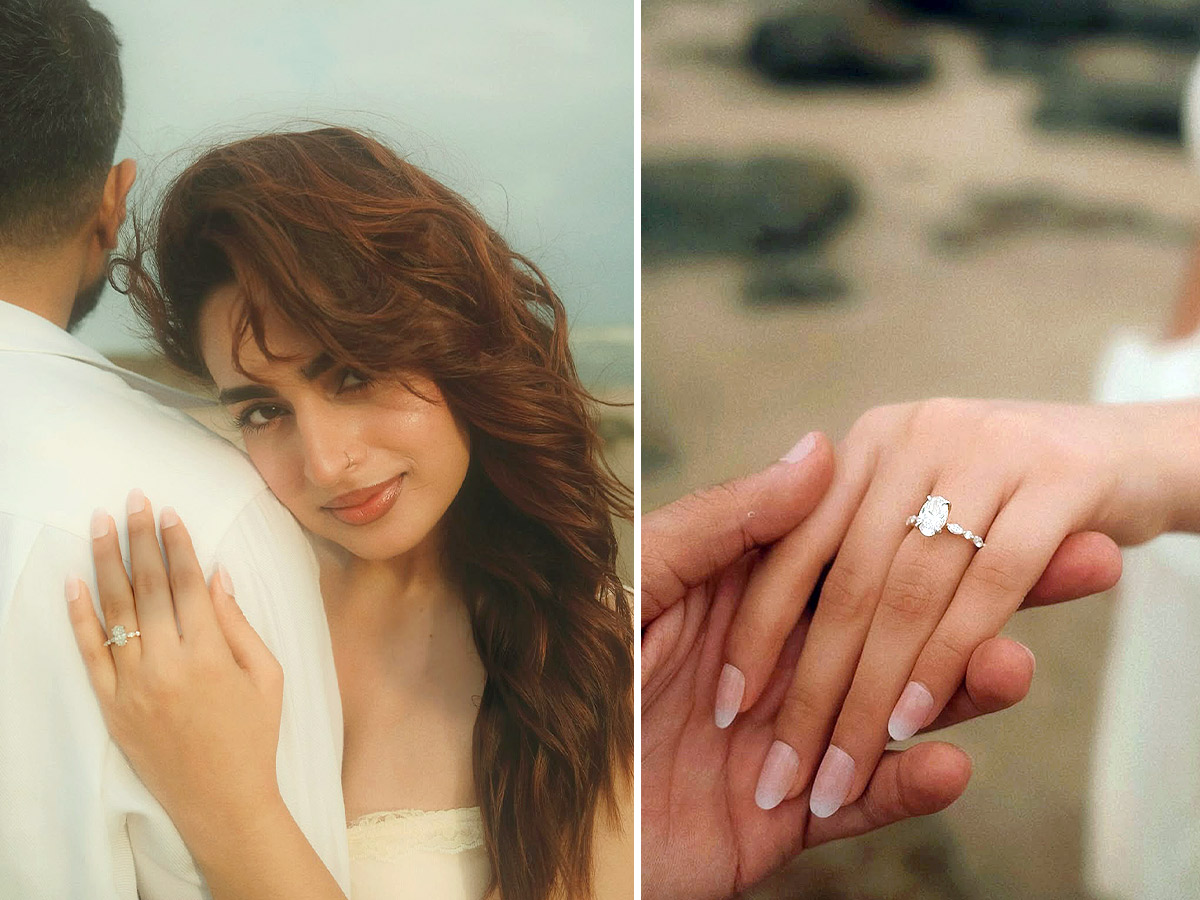 Actress Ayesha Khan Gets Engaged Photos1