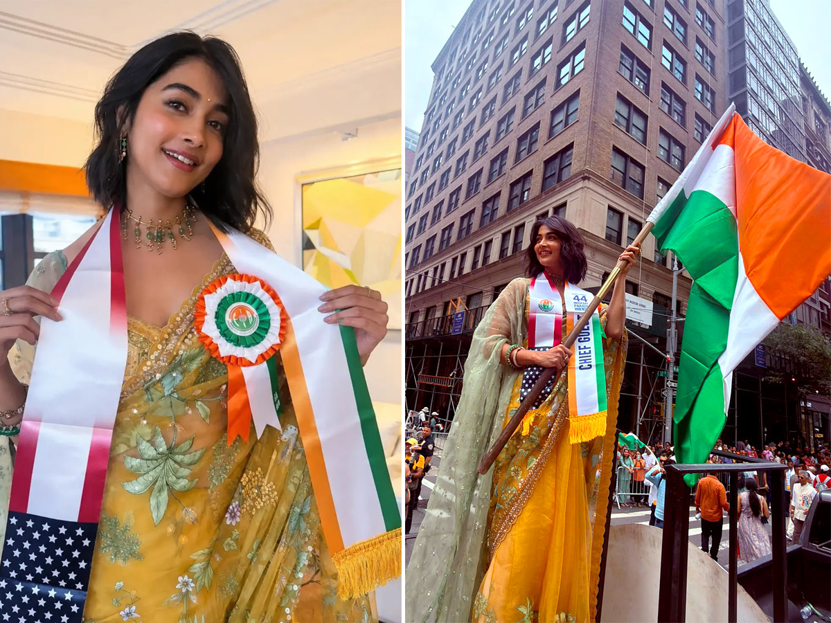Pooja Hegde attends the India Day Parade 2026 in New York1