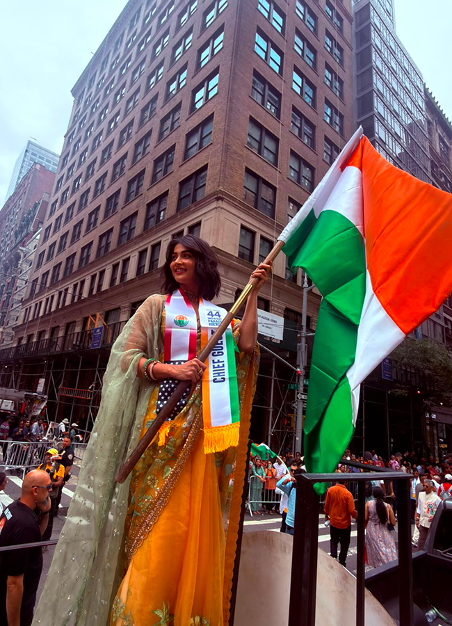Pooja Hegde attends the India Day Parade 2026 in New York10