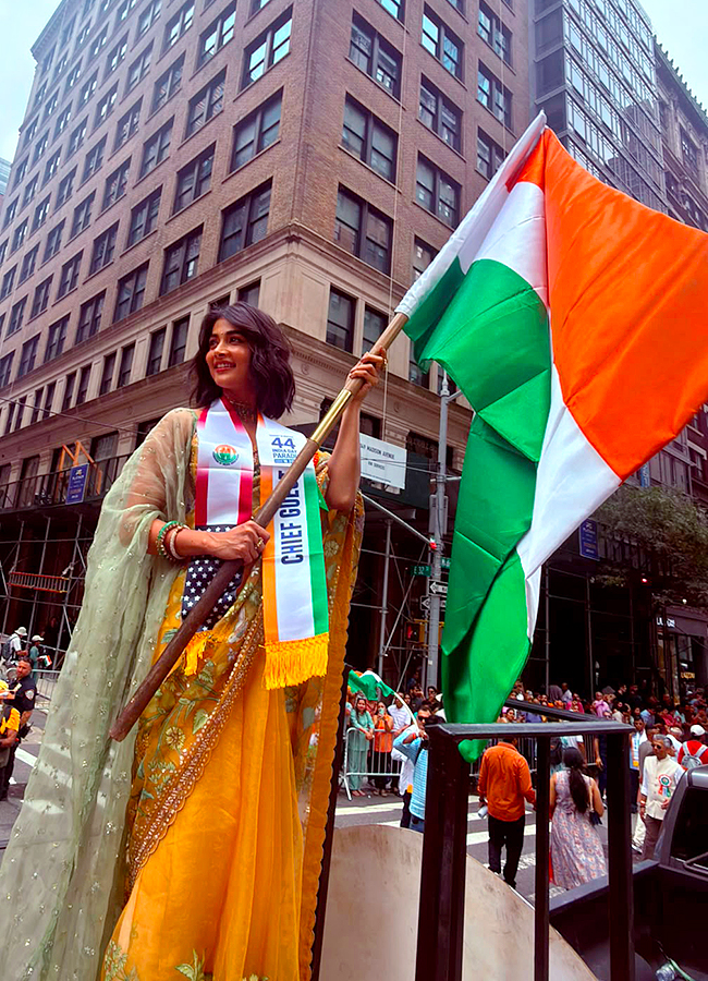 Pooja Hegde attends the India Day Parade 2026 in New York3