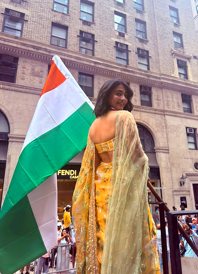 Pooja Hegde attends the India Day Parade 2026 in New York4