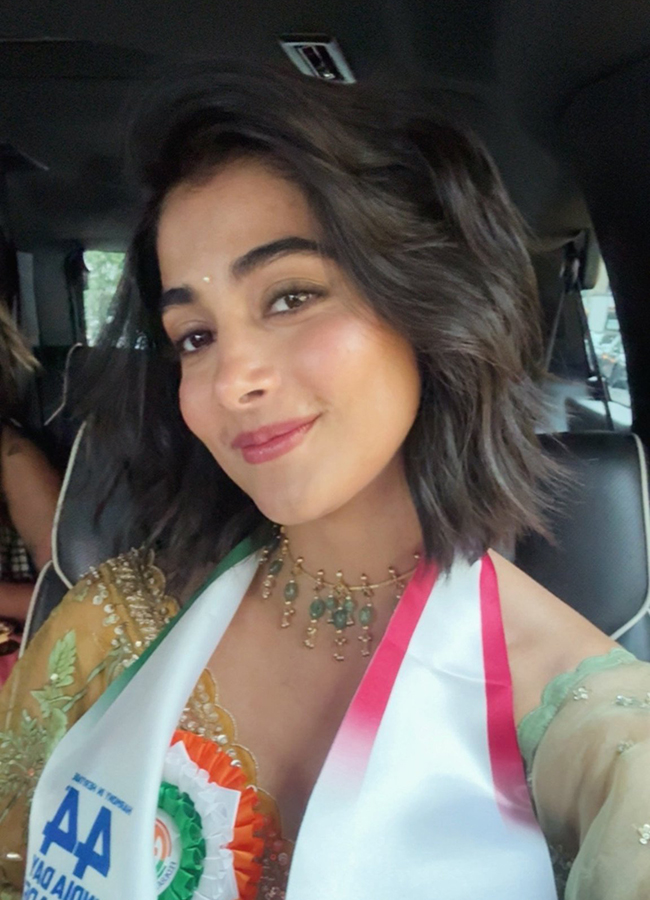 Pooja Hegde attends the India Day Parade 2026 in New York9