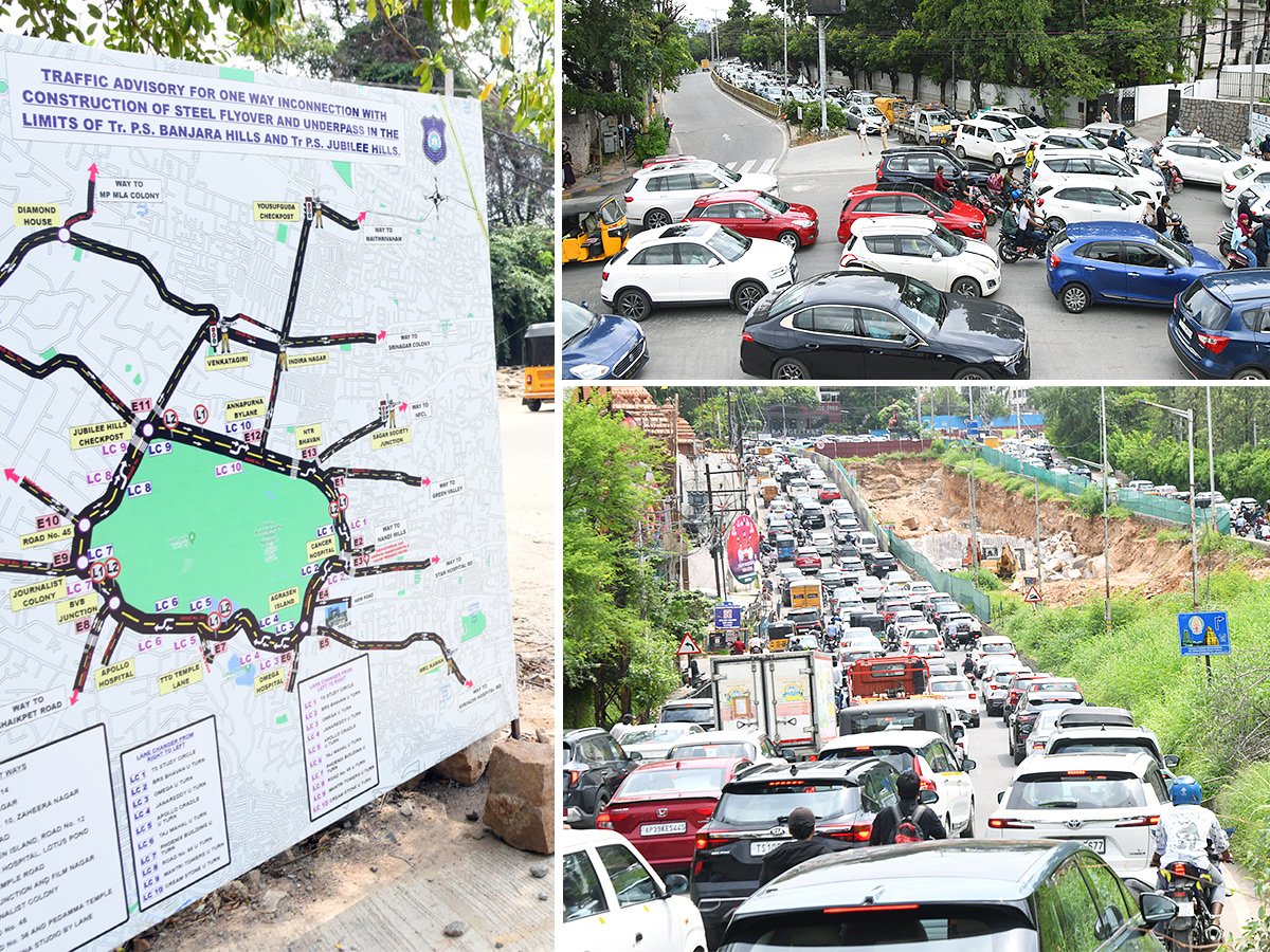KBR Traffic Trap Commuters Left Confused and Stranded Photos1