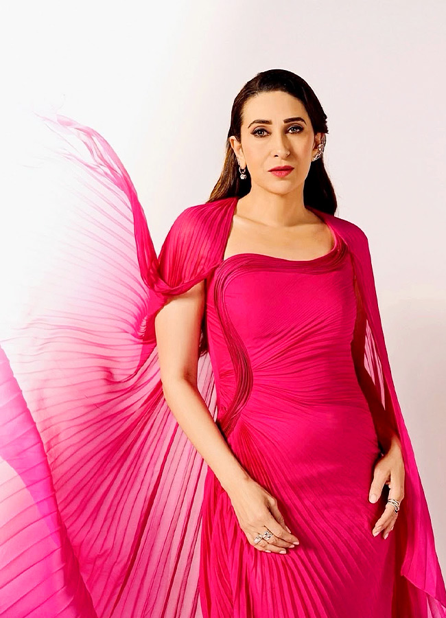Karishma Gulabi Vibes Look in a Pink Modern Gown Photos8