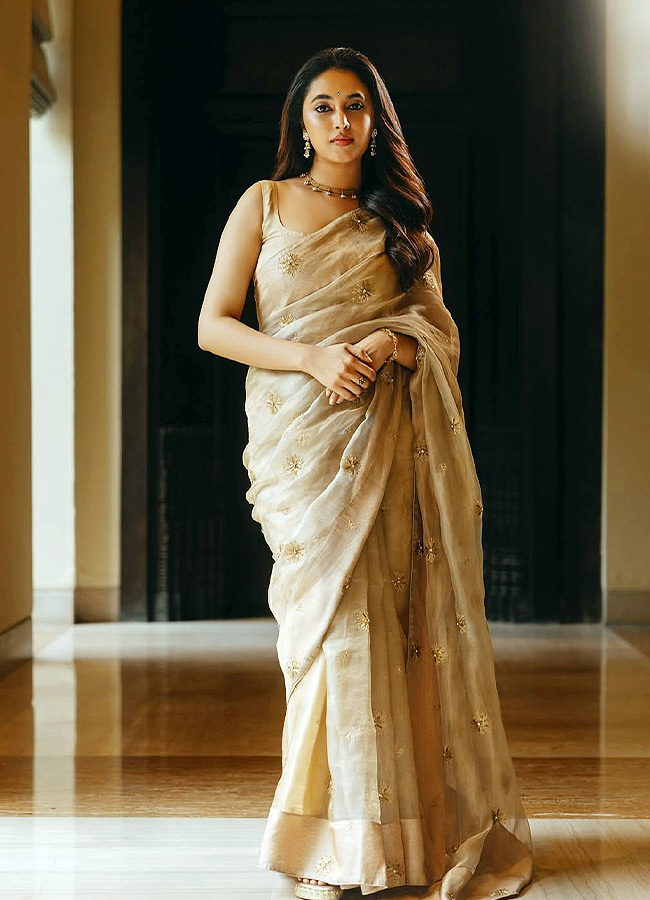 Priyanka Arul Mohan Looks Even More Beautiful in a Saree Photos7
