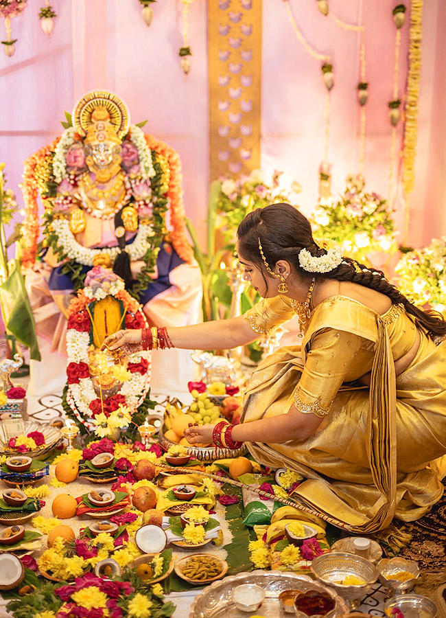 Tollywood Stars Celebrate Varalakshmi Vratham with Special Puja: Photos12