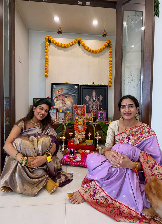 Tollywood Stars Celebrate Varalakshmi Vratham with Special Puja: Photos2