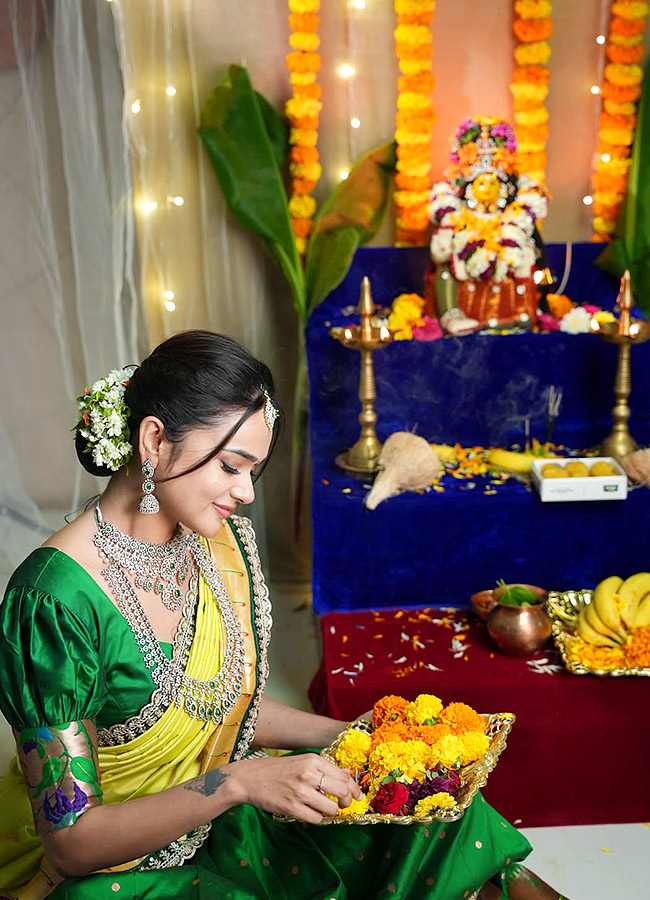 Tollywood Stars Celebrate Varalakshmi Vratham with Special Puja: Photos6