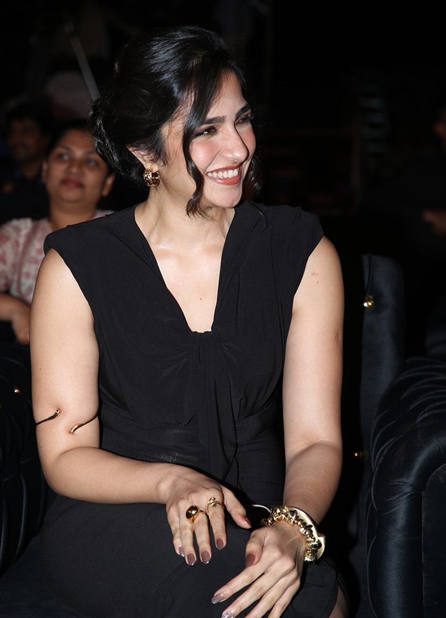 Actress Rukmini Vasanth Toxic Movie Pre Release Event10