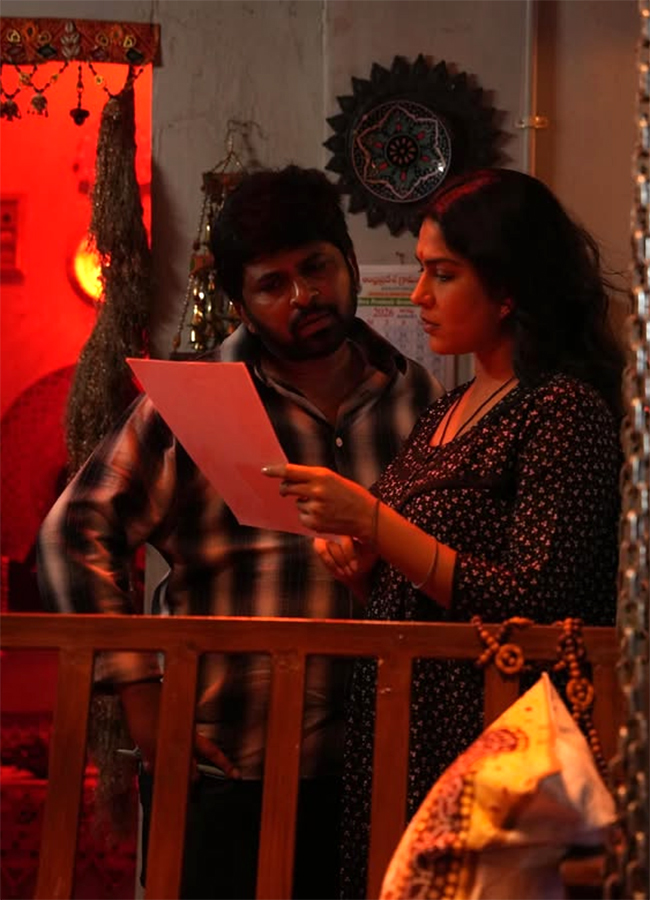 Actress Swasika Vijay irumudi Movie Working Stills HD16