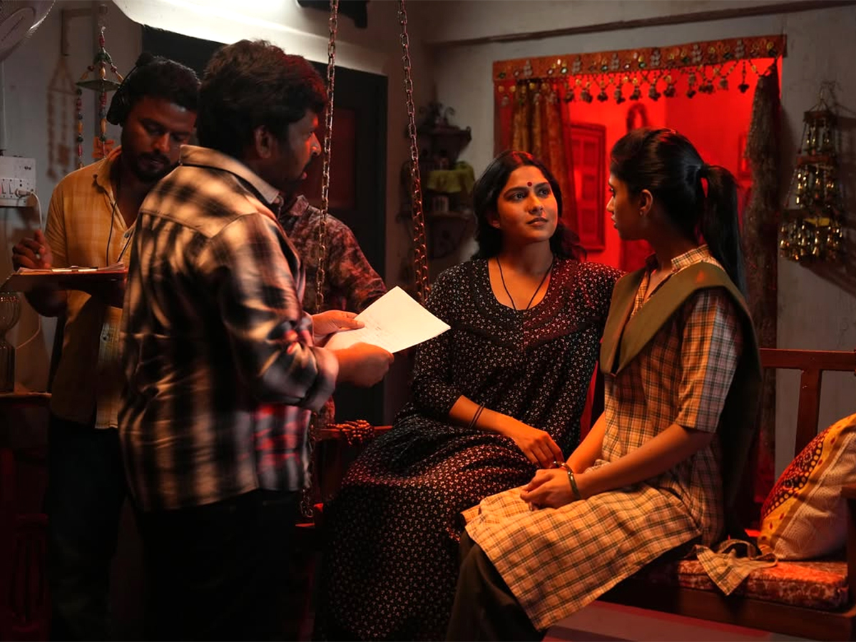 Actress Swasika Vijay irumudi Movie Working Stills HD4