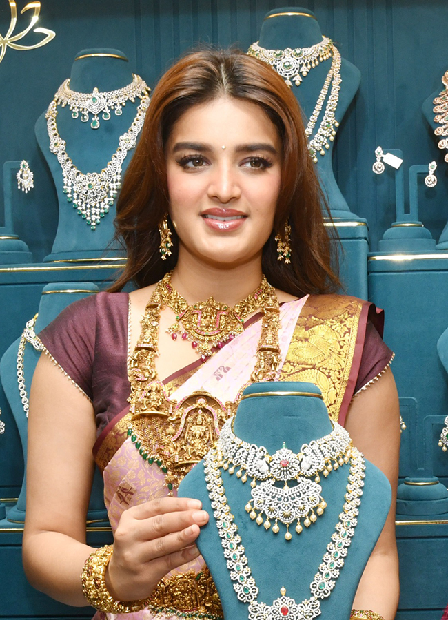 Actress Nidhhi Agerwal at Nellore Viral Photos23