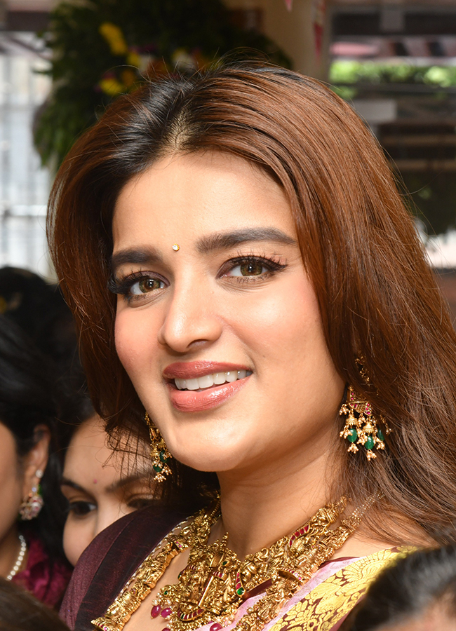 Actress Nidhhi Agerwal at Nellore Viral Photos25