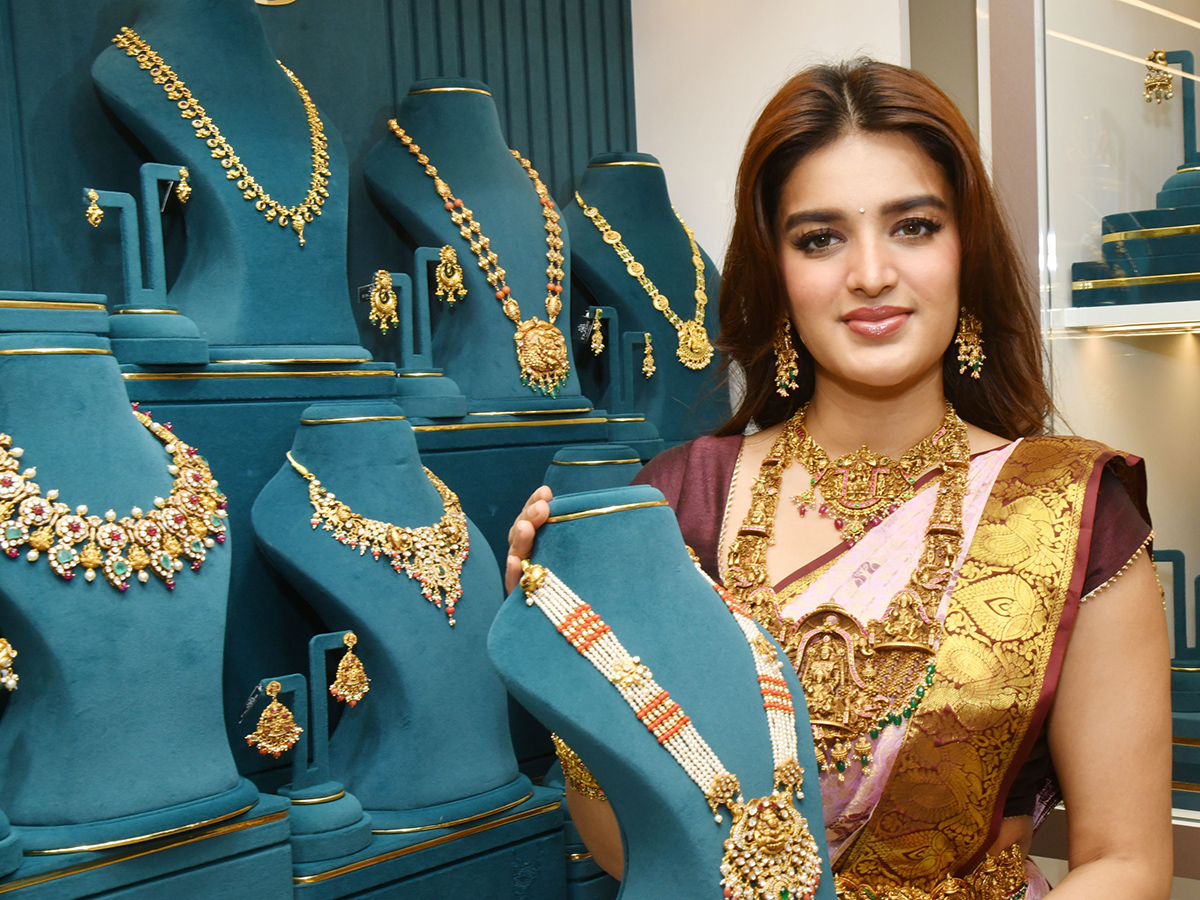 Actress Nidhhi Agerwal at Nellore Viral Photos31