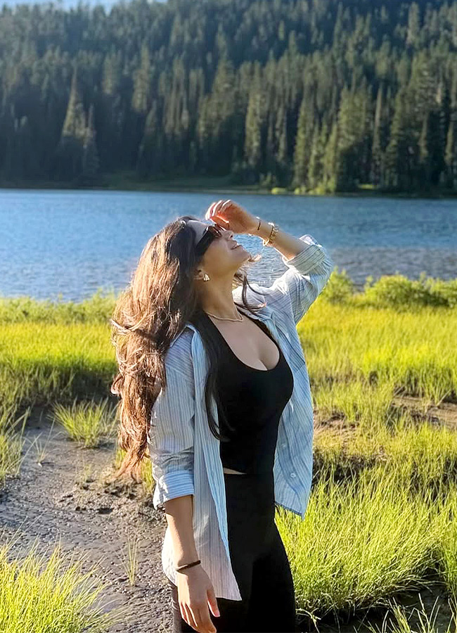 Tollywood Actress Enjoys a Scenic Mountain Getaway Photos7