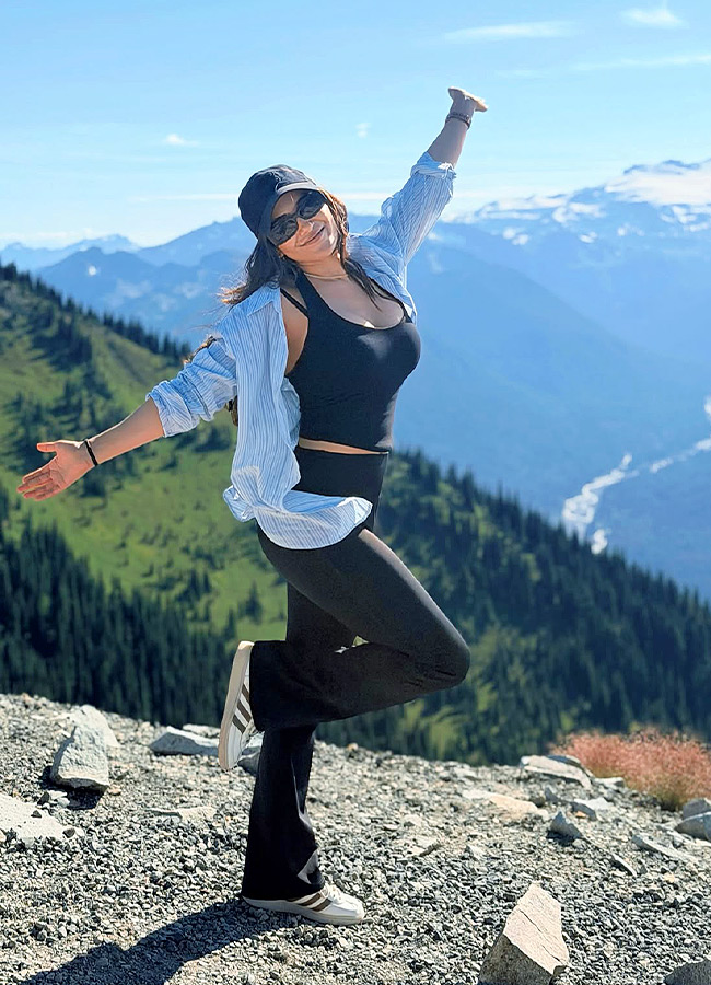 Tollywood Actress Enjoys a Scenic Mountain Getaway Photos9