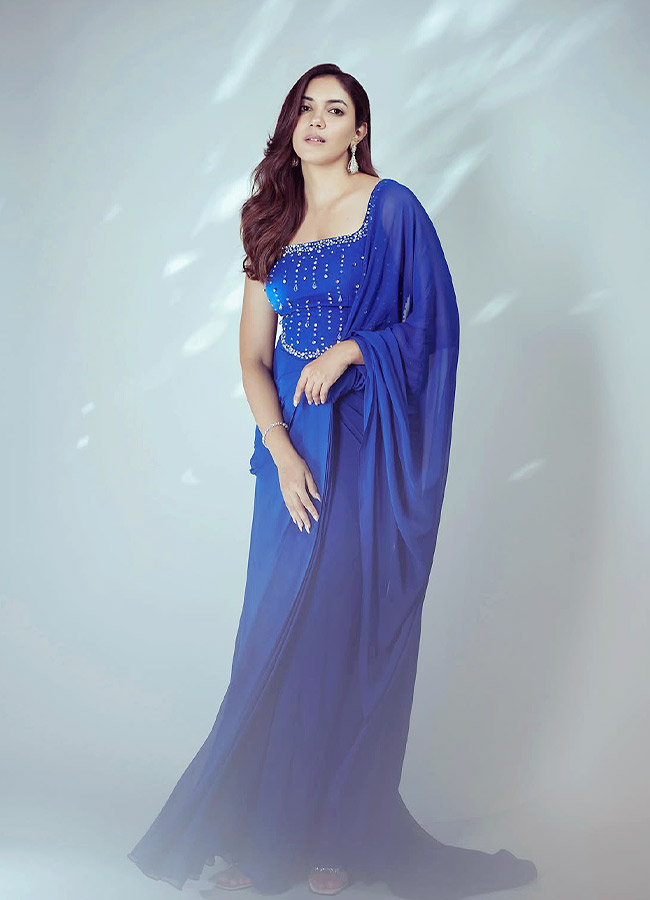 Ritu Varma Looks Stunning in a Traditional Saree Photos6