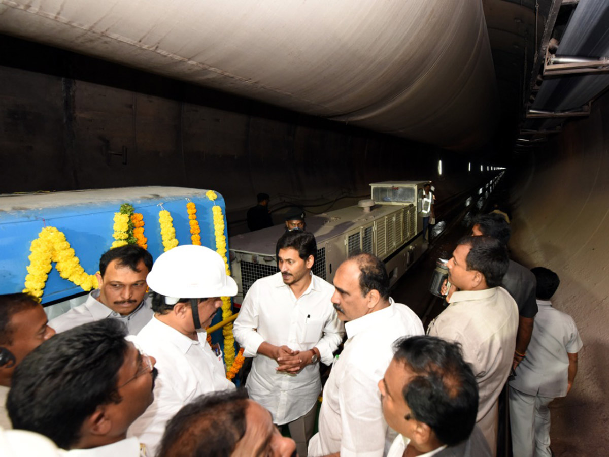 YS Jagan launches Veligonda tunnels in Prakasam district12