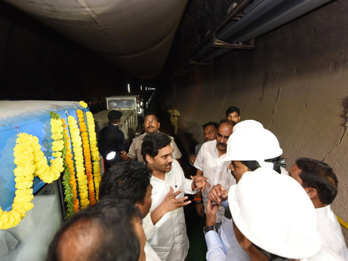 YS Jagan launches Veligonda tunnels in Prakasam district8