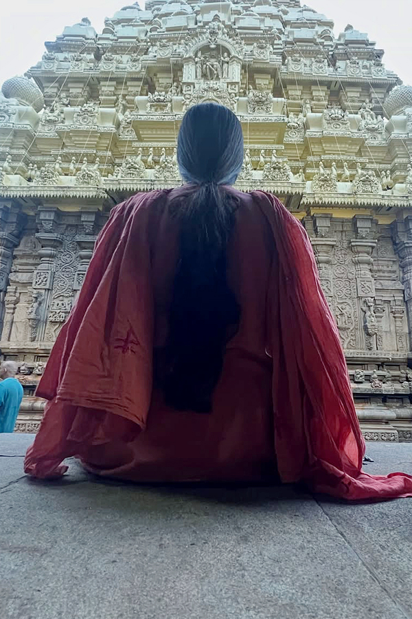 Singer mangli visited In simhachalam temple Photos3