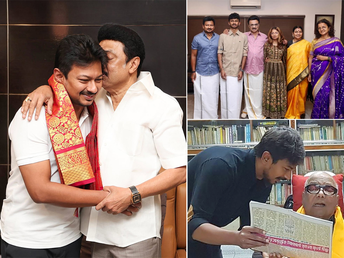 Udhayanidhi Stalin Arrest News: Rare Family Photos With Wife Kiruthiga and Kids Go Viral1