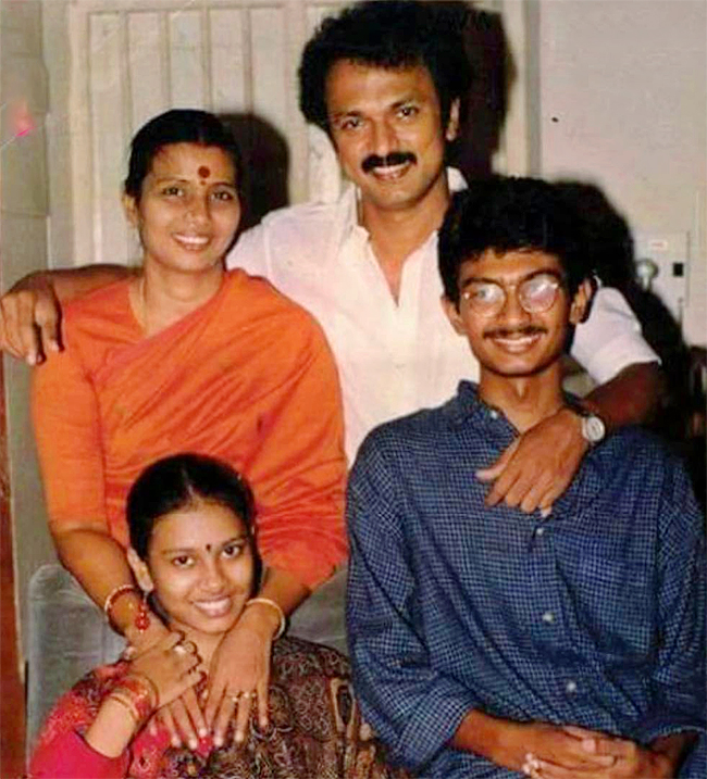 Udhayanidhi Stalin Arrest News: Rare Family Photos With Wife Kiruthiga and Kids Go Viral22