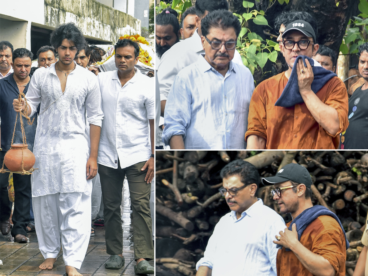 Aamir Khan and Ashutosh Govariker attend Pradeep Singh Rawat final rites in Mumbai1