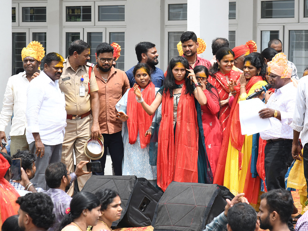 Bonalu 2026 Grand Celebration In Telangana Secretariat Photos14