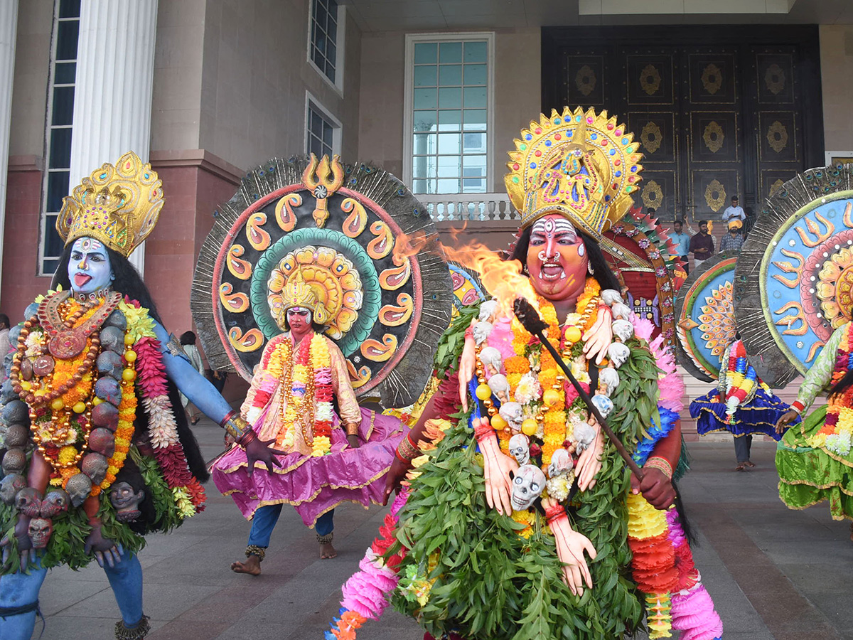 Bonalu 2026 Grand Celebration In Telangana Secretariat Photos17