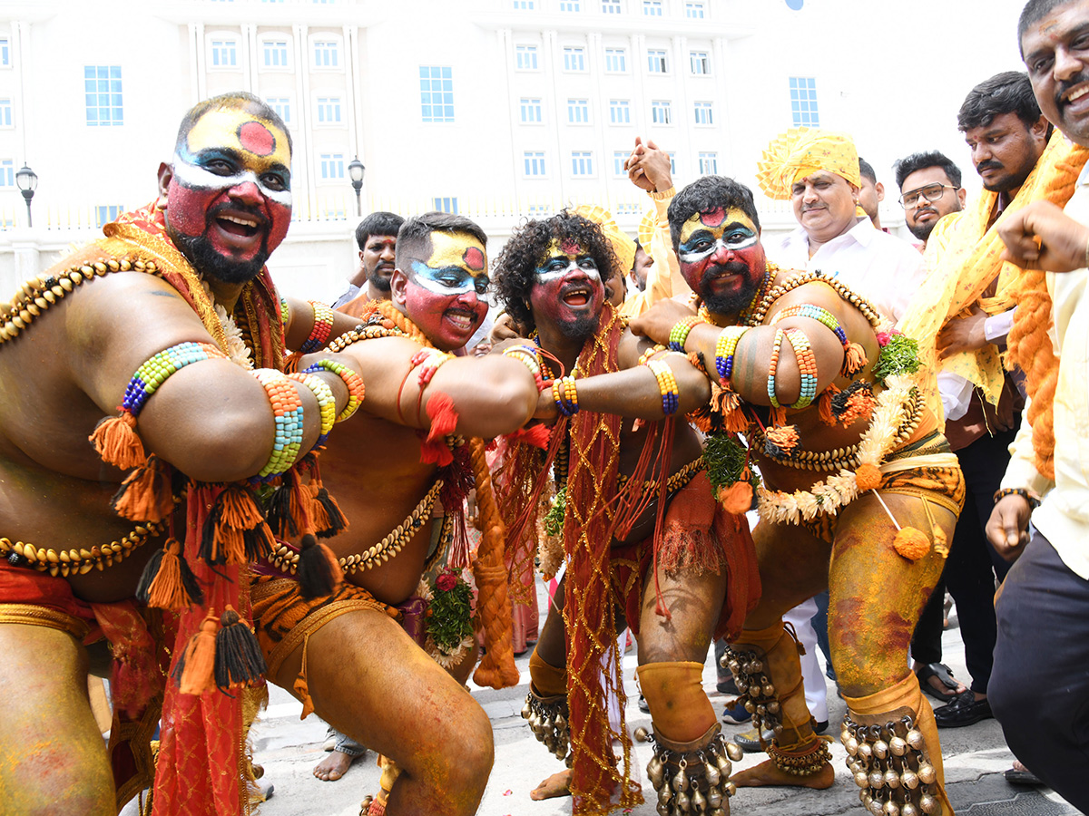 Bonalu 2026 Grand Celebration In Telangana Secretariat Photos22