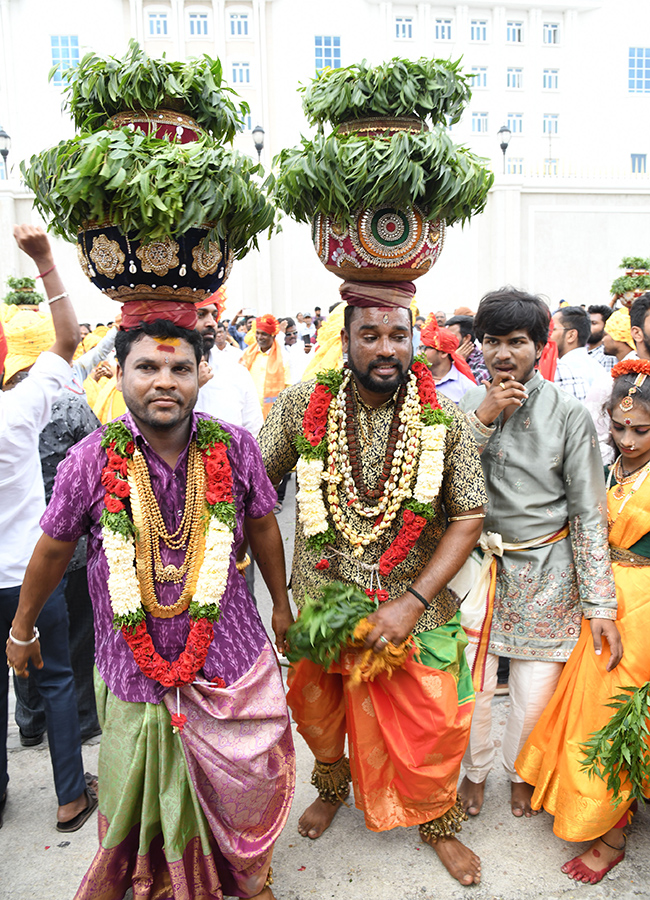 Bonalu 2026 Grand Celebration In Telangana Secretariat Photos28