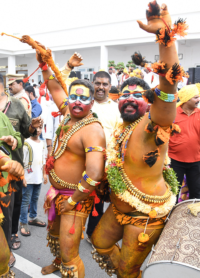 Bonalu 2026 Grand Celebration In Telangana Secretariat Photos29