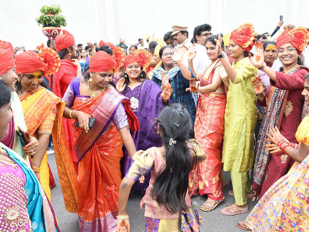 Bonalu 2026 Grand Celebration In Telangana Secretariat Photos3