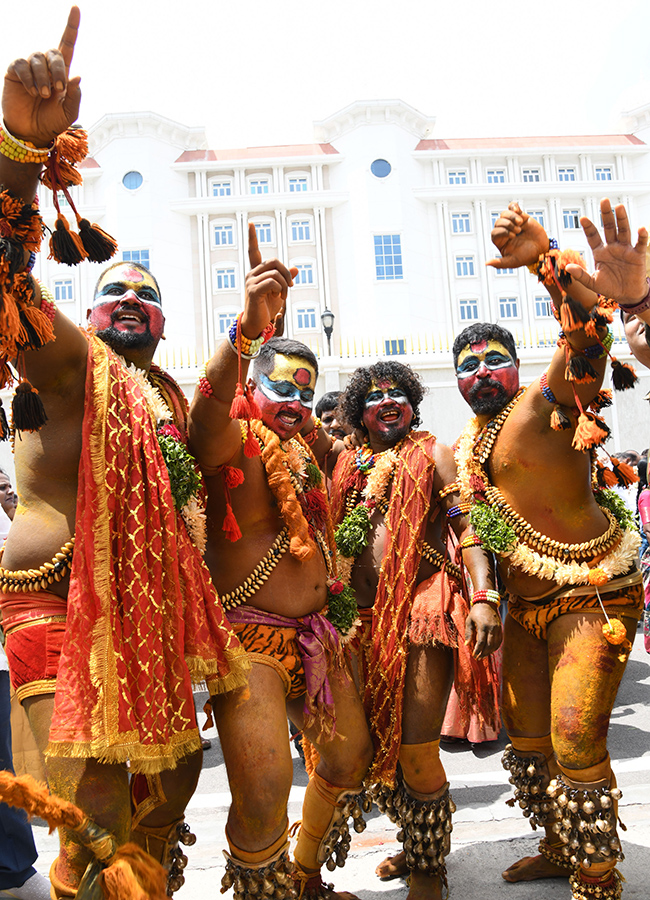 Bonalu 2026 Grand Celebration In Telangana Secretariat Photos33