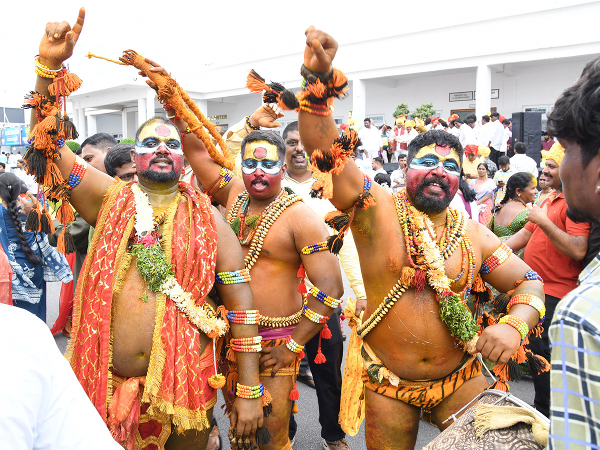 Bonalu 2026 Grand Celebration In Telangana Secretariat Photos9