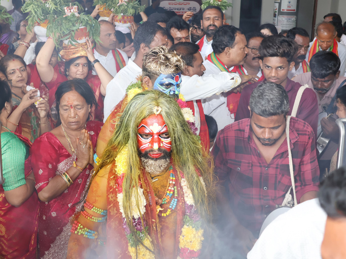 Bonalu Festival At Medchal- Malkajgiri District Collectorate Photos10