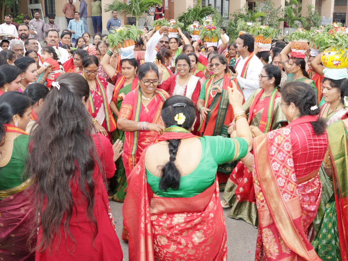 Bonalu Festival At Medchal- Malkajgiri District Collectorate Photos13