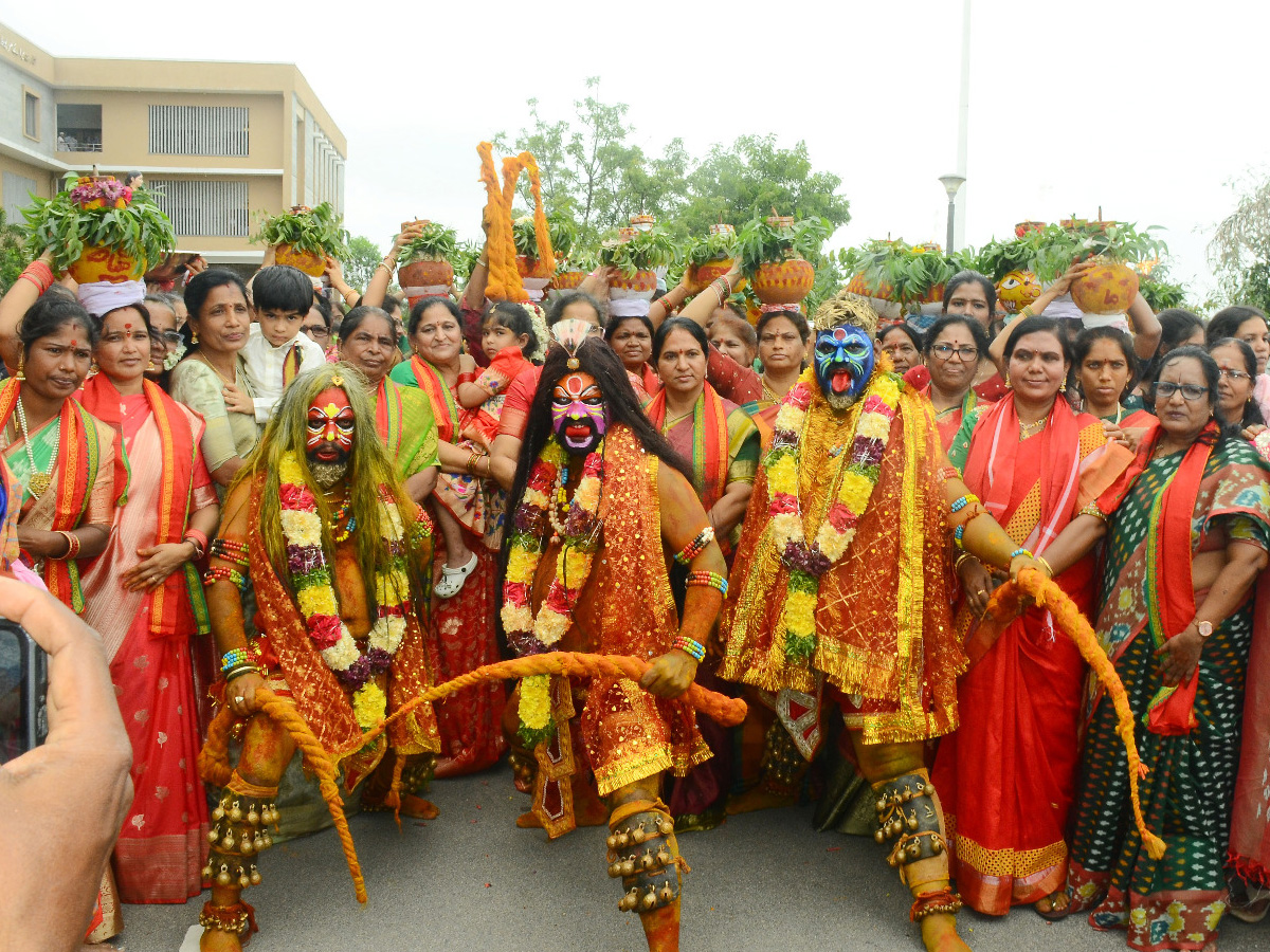 Bonalu Festival At Medchal- Malkajgiri District Collectorate Photos4