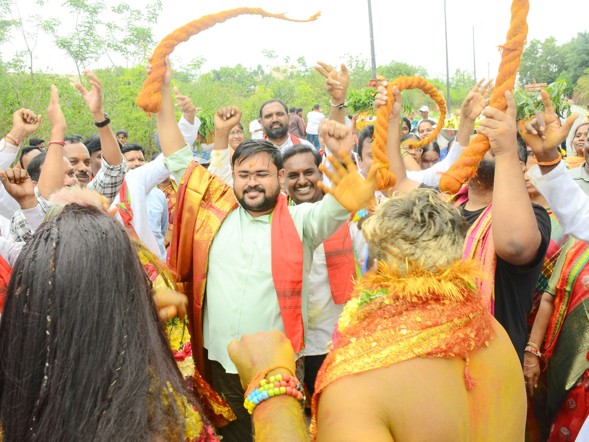Bonalu Festival At Medchal- Malkajgiri District Collectorate Photos7