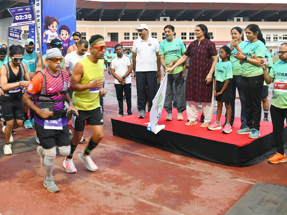RUN for SMA at Gachibowli Stadium Photos2