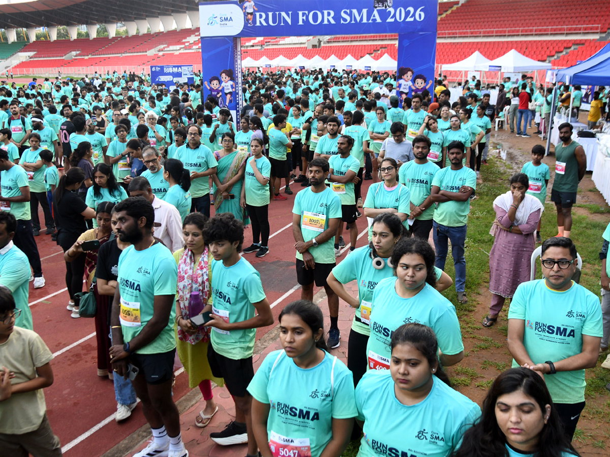 RUN for SMA at Gachibowli Stadium Photos11