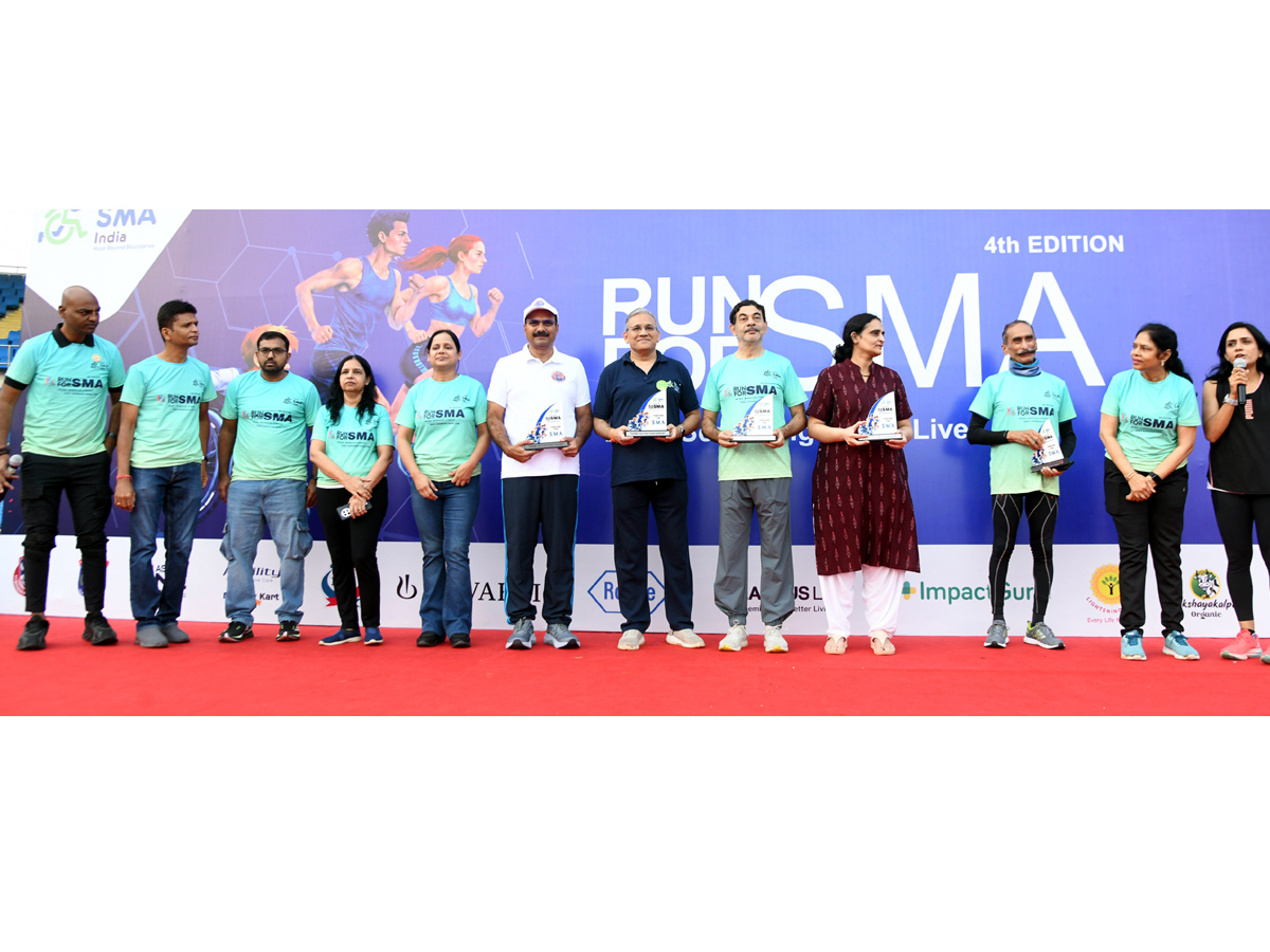 RUN for SMA at Gachibowli Stadium Photos12