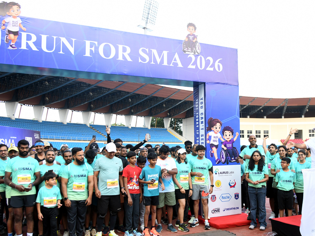 RUN for SMA at Gachibowli Stadium Photos13
