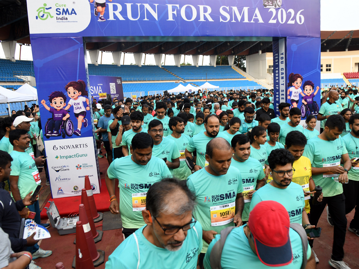 RUN for SMA at Gachibowli Stadium Photos14