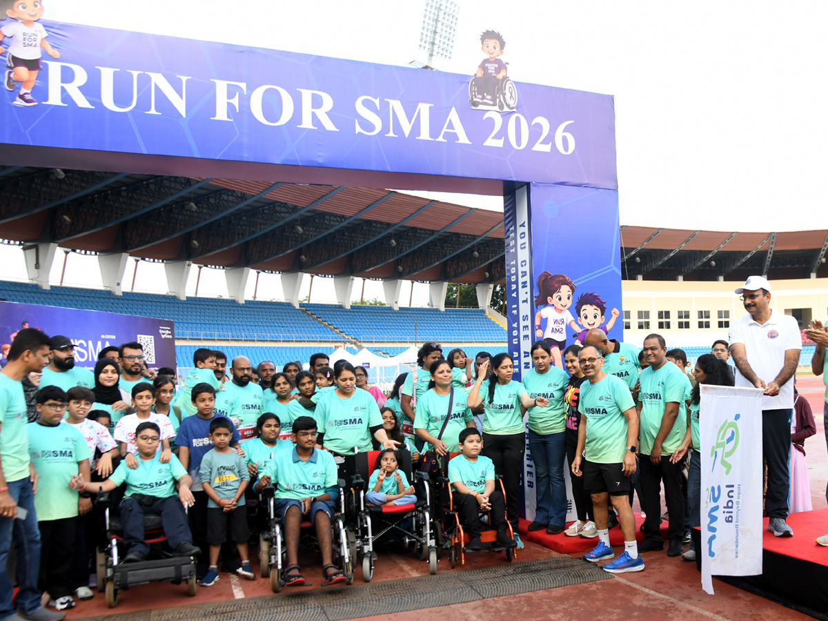 RUN for SMA at Gachibowli Stadium Photos19