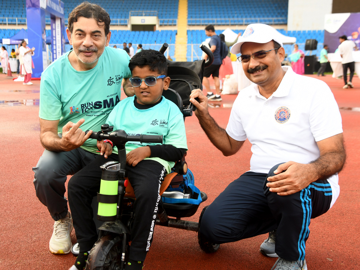 RUN for SMA at Gachibowli Stadium Photos21