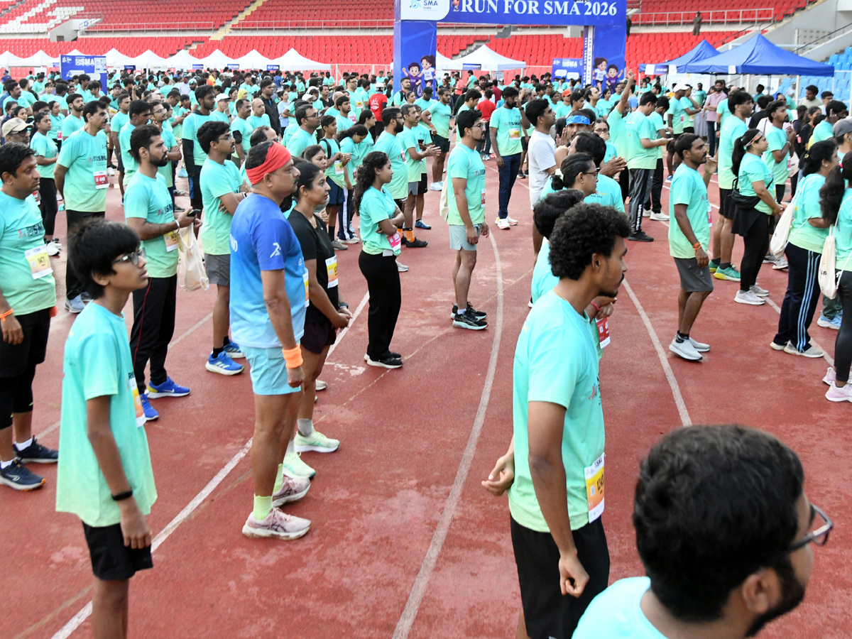 RUN for SMA at Gachibowli Stadium Photos5