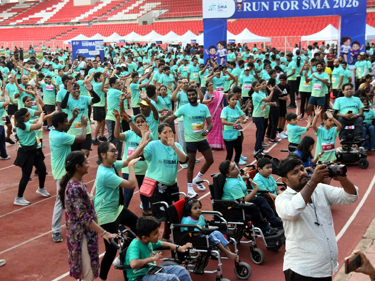 RUN for SMA at Gachibowli Stadium Photos8