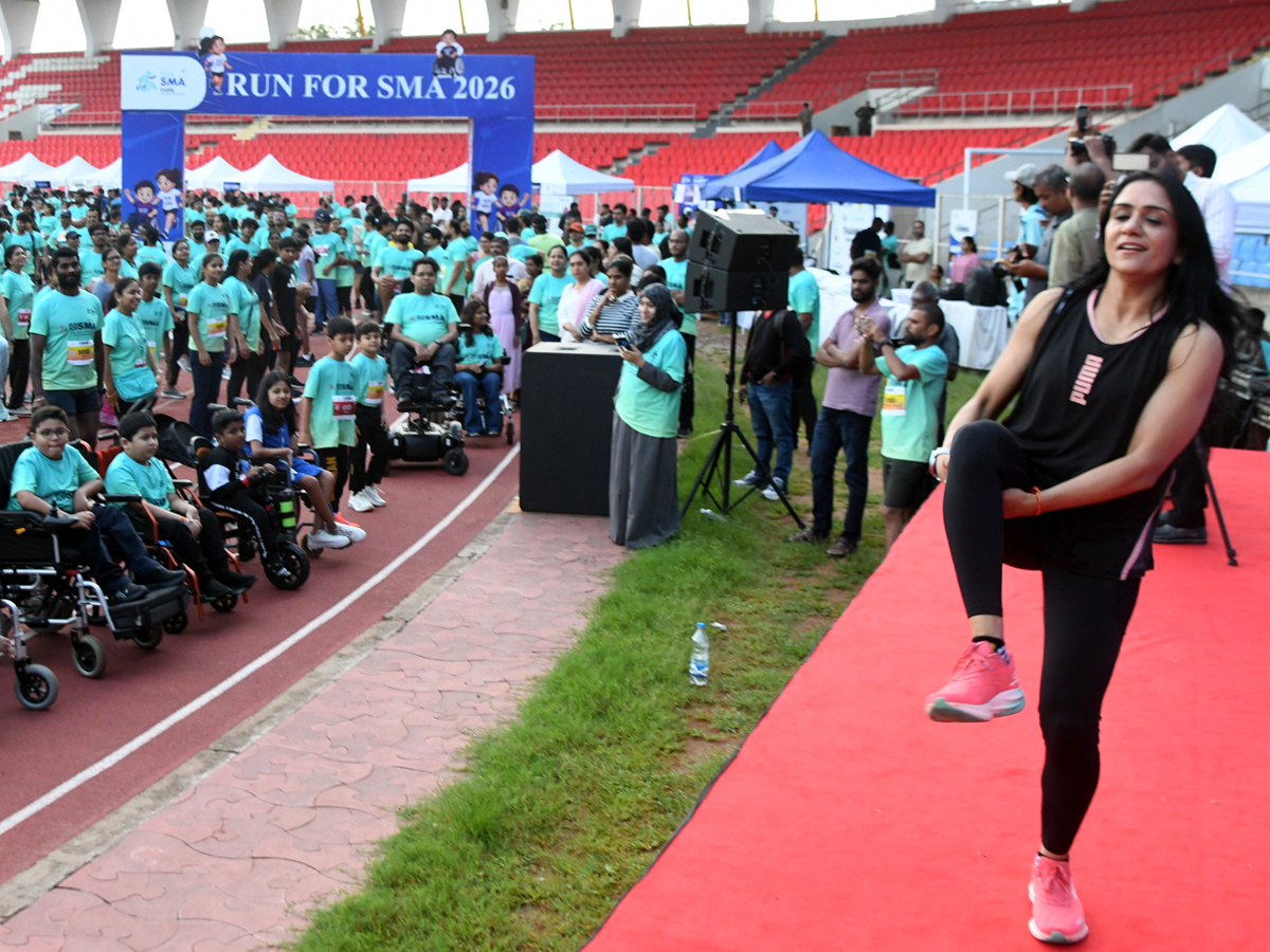 RUN for SMA at Gachibowli Stadium Photos9