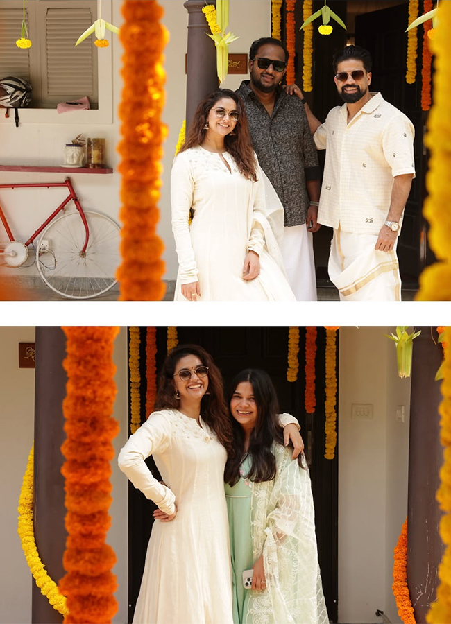 Actress Keerthy Suresh Onam Celebrations Viral Photos12